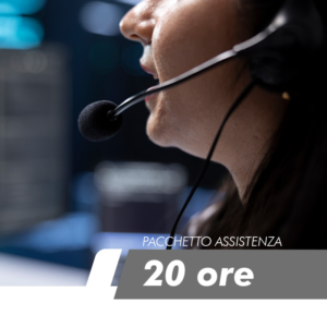 Pacchetto assistenza - 20 h